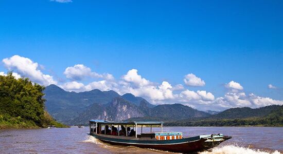 Pak Beng Boat on the River
